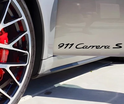 Calcomanías gráficas personalizadas 911 Carrera S para Porsche 911 1996-2019 991 997 996 puertas Foto 1 de 4