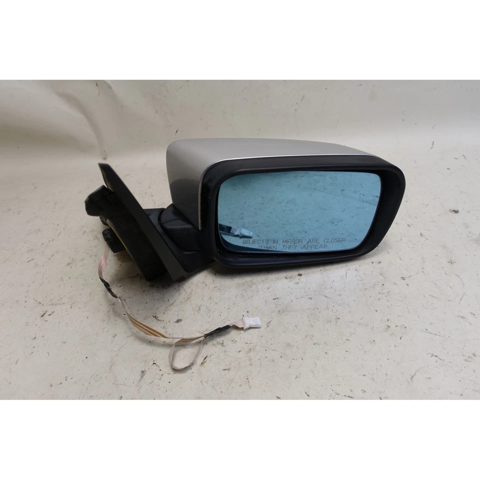 03-05 Espejo retrovisor lateral derecho tardío BMW E46 serie 3 titanio plata memoria OEM Foto 1 de 4