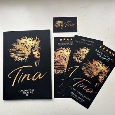 TINA TURNER the Musical Theatre Programme And Flyers - Image 1 of 4