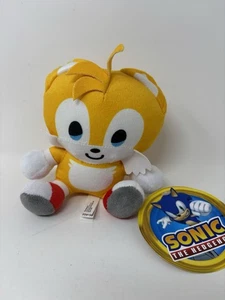 Sonic the Hedgehog Tails großer Kopf Plüschtier 6 Zoll lizenziertes Spielzeug - Bild 1 von 3