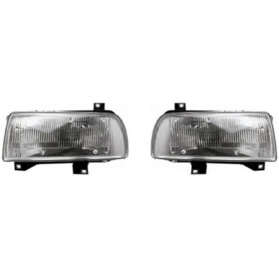 For 1993-1999 Volkswagen Jetta Headlight Pair Driver and Passenger Side DOT - Imagem 1 de 4