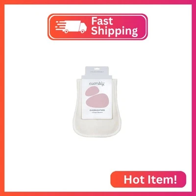 Montaje para pasar la noche - Insertos de refuerzo de pañales de tela de algodón orgánico con permanencia seca Foto 1 de 2