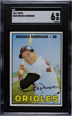 1967 TOPPS #600 BROOKS ROBINSON SGC 6 5243736 - Image 1 of 2