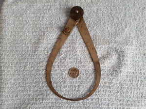 Bremssattel außen, groß, The LS Starrett Co. Athol Mass. Zeichen-/Drehwerkzeug - Bild 1 von 8