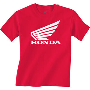 Honda Apparel Youth Honda Wing T-Shirt - Red | Youth XL