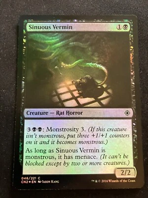 MTG [FOIL] Sinuous Vermin {Conspiracy 2: Take the Crown} - LP - Image 1 of 2