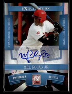 2010 Donruss Elite Franchise Futures Signatures #80 Mel Rojas Jr. /819