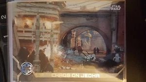 2017 Star Wars Rogue One Series 2 #17 Chaos on Jedha GRAY 076/100 - Imagen 1 de 1