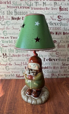 洋基蜡烛金属和陶瓷茶灯带灯罩小男孩和狗8 — 第 1/4 张图片