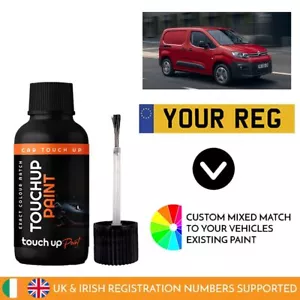 Touch Up Paint for Citroen Berlingo By Car Registration Reg Numberplate Pen - Picture 1 of 7
