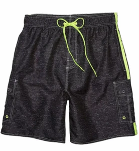 Men’s Swim Trunks- LAGUNA Locked in E-Boardshort - Large UPF 50 Sun protection - Picture 1 of 4