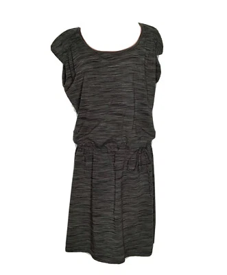 MEC Casual Outdoor Grey Round Neck Dress Size  XL  Short Sleeve Drawstring Waist - Image 1 of 4
