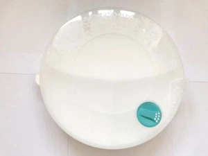 Mikrowellenteller Menüteller mit Deckel u. Dampfablaßventil 3-geteilt Mikrowelle - Bild 1 von 2