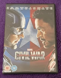 Captain America: Civil War (DVD) Chris Evans, Robert Downey Jr. FREE UK P&P - Picture 1 of 3