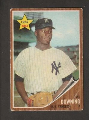 1962 TOPPS AL DOWNING ROOKIE #219 - NEW YORK YANKEES - LOWER GRADE (1315) - Image 1 of 2