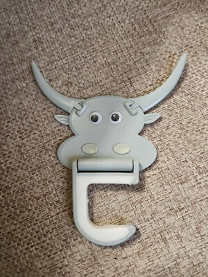 Toro/Vaca RODEO GRANJA GRIS Gancho para Vivero Hogar Decoración de Pared Set O/S   Foto 1 de 2