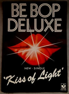 BE BOP DELUXE ORIGINAL 1976 UK HARVEST RECORDS SINGLE PROMO STICKER UNUSED - Picture 1 of 2