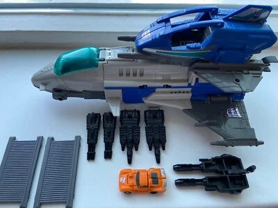 Transformers G1 1989 Skystalker complete micromasters hasbro - Image 1 of 4