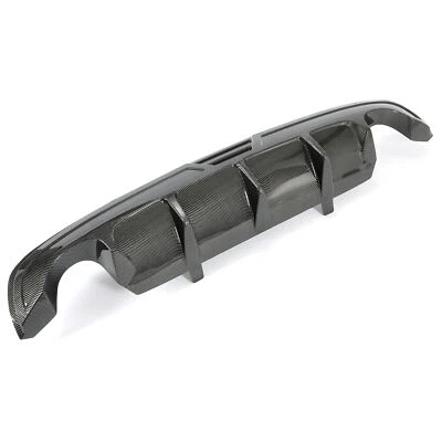 Parachoques labial difusor trasero color fibra de carbono para Nissan Teana Altima 2016-2019 Foto 1 de 4