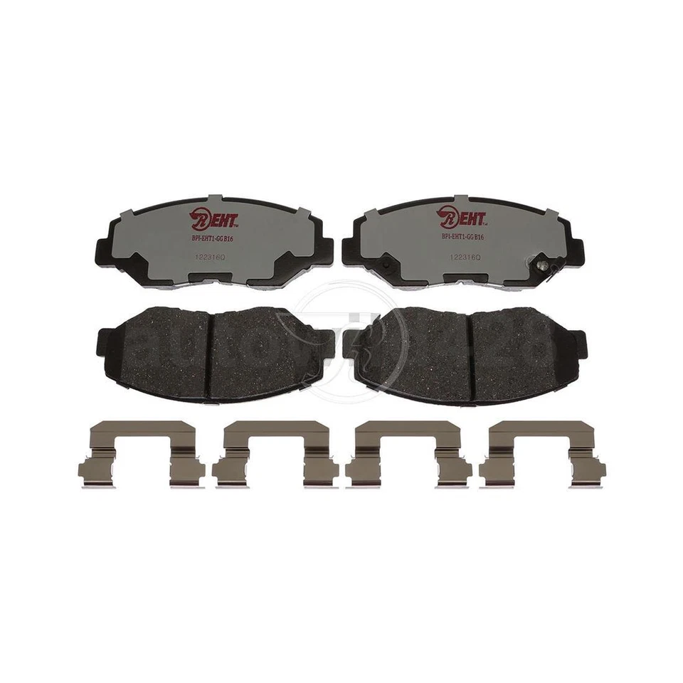 Juego de 2 pastillas de freno delanteras traseras para Honda Pilot 2003 2004 2005 2006 2007 2008 Foto 1 de 4