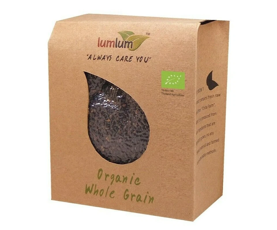 200g x3 Orgánico Sésamo Negro Aumentar Calcio Cabello Nórdico Reducir Colesterol Foto 1 de 4