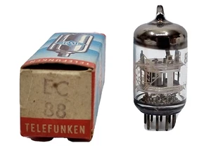 PAR DE TELEFUNKE-DIAMANTE EC88/6DL4 EMPAREJADO/PROBADO CON ROETEST POR CURVAS NOS - Imagen 1 de 11
