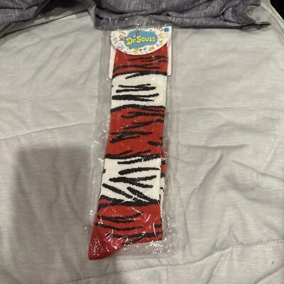 El gato en el sombrero calcetines hasta la rodilla para niños zapato talla 1-5 disfraz para niños Foto 1 de 4