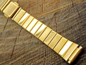 NOS Speidel Vintage Unused Stainless Watch Band 11mm-13mm Straight Deployment - Picture 1 of 4
