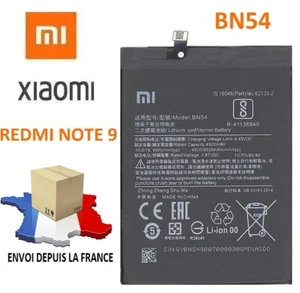 Batterie Originale Xiaomi BN 54 - Xiaomi Redmi 9 / Redmi Note 9 - Photo 1 sur 1