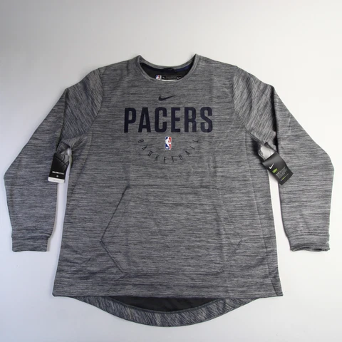 Indiana Pacers Nike NBA Authentics Sweatshirt Men's Gray/Heather New Cover