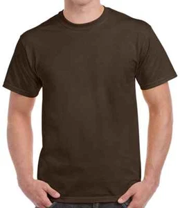 Gildan Heavy Cotton Short Sleeve Crew Neck T-Shirt Tee S - 5XL - Picture 1 of 51