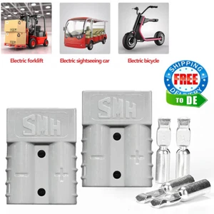 Für Anderson Batteriestecker mit Kupplung stecker 40A-350A Steckverbindung Grau - Bild 1 von 13