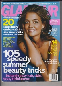 Glamour Magazine Katie Holmes 105 Beauty Tricks June 2004 030320nonr - Picture 1 of 1