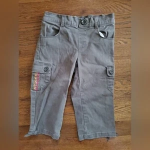 GYMBOREE Girls 5T Batik Summer green Capri pants - Picture 1 of 5