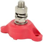 Fastronix 1/2" Single Stud Stainless Steel Junction Block Red