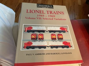 GREENBERG'S GUIDE TO LIONEL TRAIN 1945-1969 BAND VII AUSGEWÄHLTE VARIANTEN - Bild 1 von 6