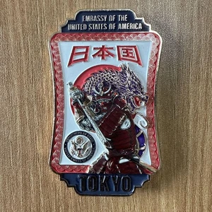 U.S. Embassy Japan Marine Corps Security Detachment Challenge Coin - Picture 1 of 2