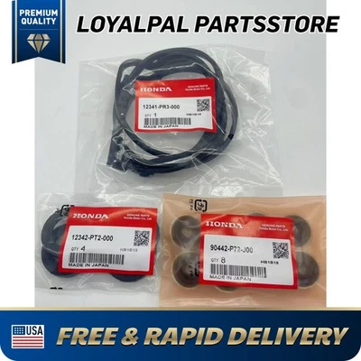 NUEVO Juego de juntas de cubierta de válvula para Honda serie B VTEC B16A2 B17 B18C1 B18C5 EE. UU. Foto 1 de 4