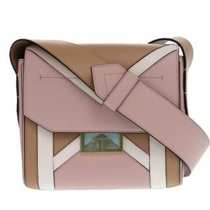 GIVENCHY Schultertasche Eden BB50BMB0RW 680 Leder Braun Rosa 0324 GIVENCHY - Bild 1 von 9