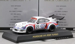 Kyosho 1/64 Porsche Collection 4 Porsche 911 RSR Turbo 2.1 Martini Racing - Picture 1 of 4
