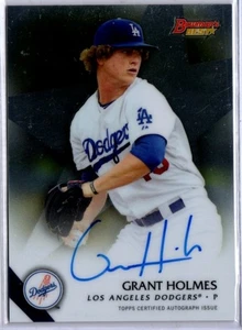 2015 Bowman's Best Baseball Best of 2015 Grant Holmes ROOKIE AUTO DODGERS - Picture 1 of 1