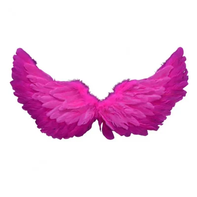 Angel Wings Colorful Feather Wings for Photography Props Cosplay Elastic Straps - Image 1 of 4