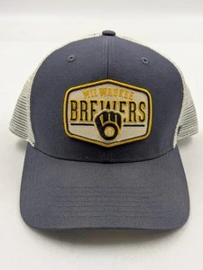 Milwaukee Brewers MLB Baseball Cap Truckers Hat '47 Brand Snapback OSFA - Picture 1 of 6