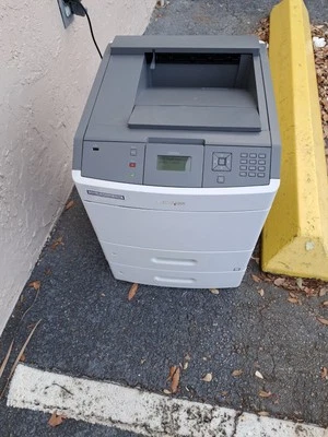 Lexmark T652dn Monochrome Laser Network Printer  - Image 1 of 4