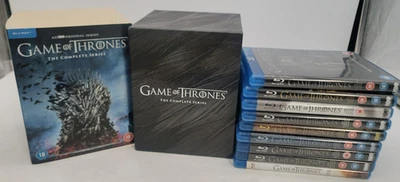 Game of Thrones: The Complete Series Season 1-8 (Blu-ray Box Set) Region Free Foto 1 de 4