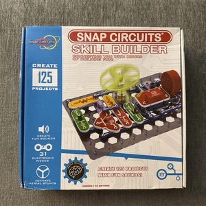 NEW Snap Circuits Electronic Skill Builder Create 125 Projects Elenco SB-125 - Picture 1 of 8