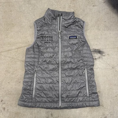 Chaleco Patagonia Nano Puff para mujer talla mediana gris Foto 1 de 4