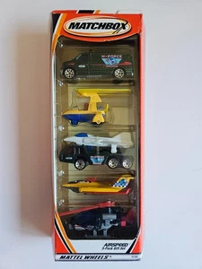 Matchbox Airspeed 5 Pack Set Plane Helicopter Transporter 1/64 Cars 95386 NEW - Picture 1 of 1