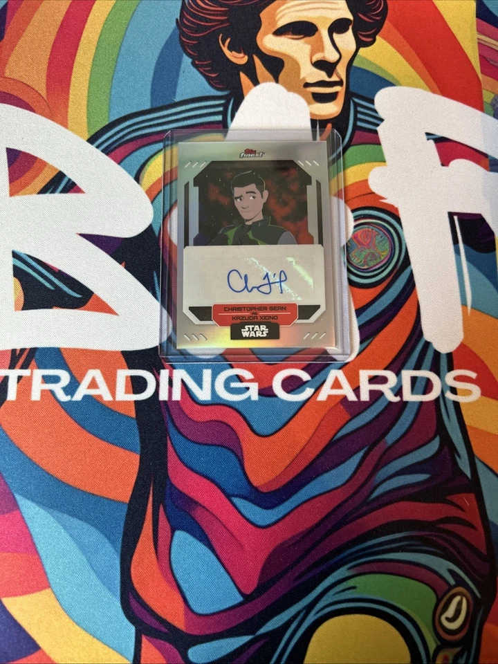 Topps Finest Star Wars 2023 Christopher Sean (Kazuda Xiono) Auto - Image 1 of 2