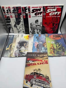 Frank Miller Sin City A Dame to Kill 1-6, Hell & Back 1-9, Family Values 1st - Picture 1 of 7
